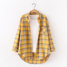 Plaid Long Sleeve Flannel Shirts