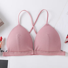 Front Closure Thin Seamless Soft Bra