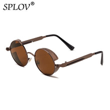 Vintage Round Polarized Retro Small Metal Circle Sunglasses