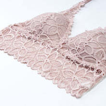 Wireless Lace Three Quarters 3/4 Cup Padded Bra