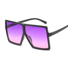 Oversized Square Retro Sunglasses