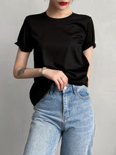 Mulberry Silk Loose T-shirt