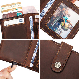 Thin Genuine Leather Wallet