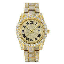 Full Iced Out Quartz Cubic Zircon Watch