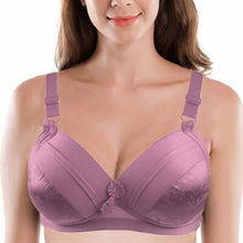 Thin Cotton Padded Solid Adjustable-Strap Bra