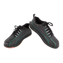 Black & Green Soft Fiber Bowling Shoes