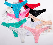 Cotton Sheer Low Rise Thongs