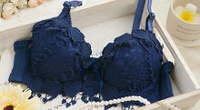 Padded Heart Decorated Bra