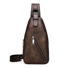 Sling Crossbody Split Leather Bag