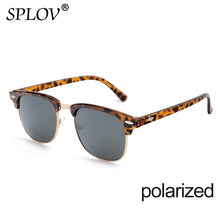 Semi Rimless Polarized Sunglasses