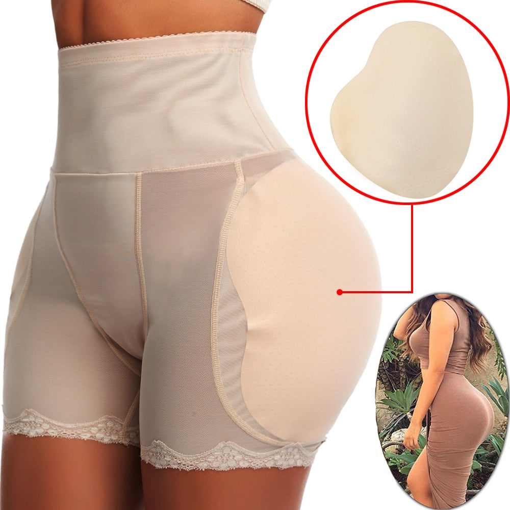 Padded Hip Butt Lifting High Waist Trainer