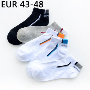 Short Casual Cotton Sweat Absorbing Sports Socks