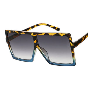 Oversized Square Retro Sunglasses