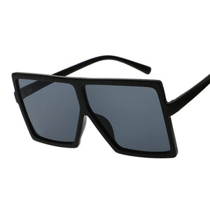 Oversized Square Retro Sunglasses