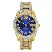 Full Iced Out Quartz Cubic Zircon Watch