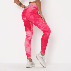 Colorful Camouflage Print Leggings