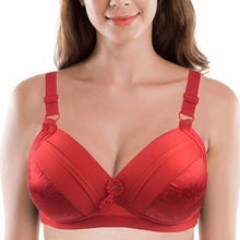 Thin Cotton Padded Solid Adjustable-Strap Bra