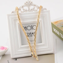 Trendy Elegant Long Snake Chain Necklace