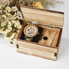 Bobo Bird Mechanical Wooden Luminous Wristwatch