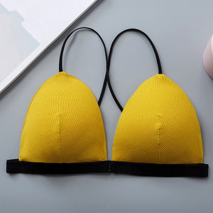 Front Closure Thin Seamless Soft Bra