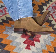 Simple Suede Cowboy Boots