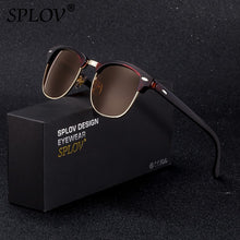 Semi Rimless Polarized Sunglasses