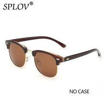 Semi Rimless Polarized Sunglasses