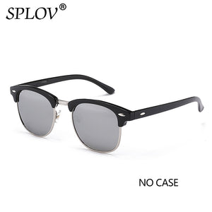 Semi Rimless Polarized Sunglasses