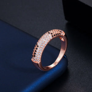 Cubic Zirconia Snake Ring