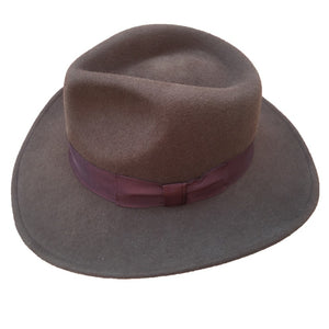 Brown Crushable Cowboy  Fedora Hat