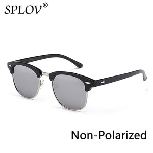 Semi Rimless Polarized Sunglasses