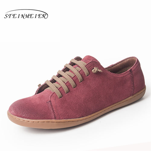 Genuine Suede Leather Barefoot Shoes