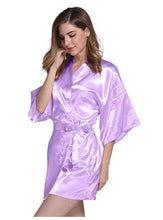 Satin Short Night Robe