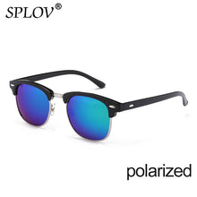 Semi Rimless Polarized Sunglasses