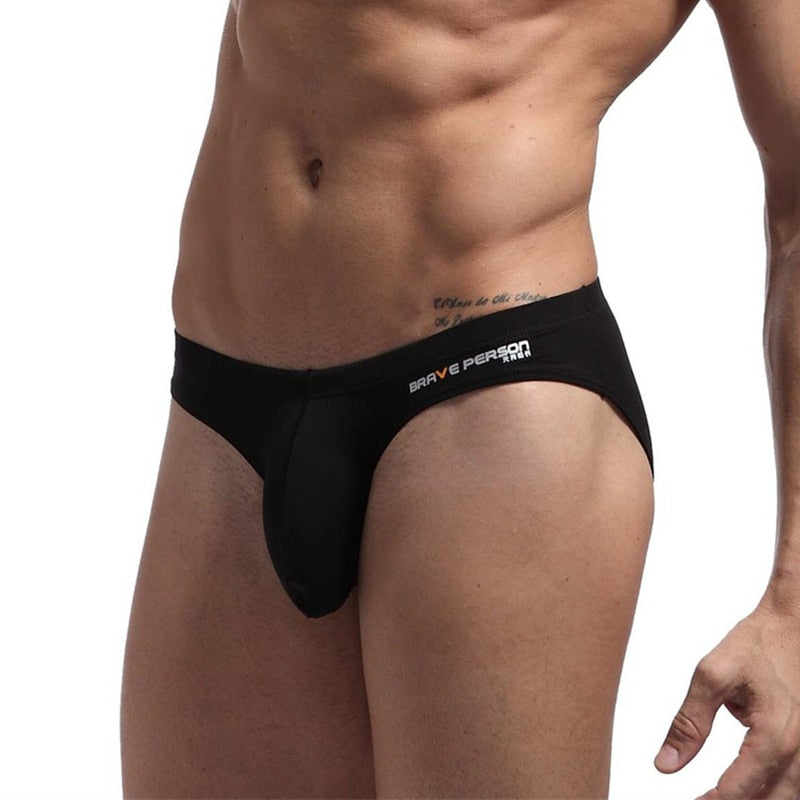 BRAVE PERSON U Convex Pouch Design Cotton Briefs