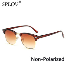 Semi Rimless Polarized Sunglasses