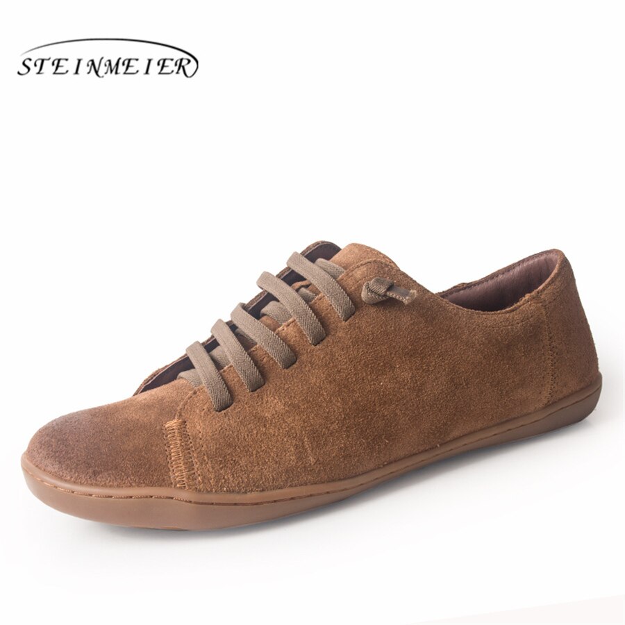 Genuine Suede Leather Barefoot Shoes