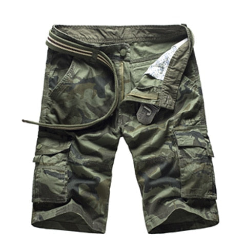 Camouflage Cargo Shorts