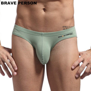 BRAVE PERSON U Convex Pouch Design Cotton Briefs