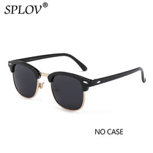 Semi Rimless Polarized Sunglasses