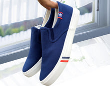 Breathable Canvas Slip-on Loafers