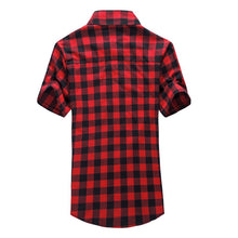 Plaid Short-sleeve Shirt