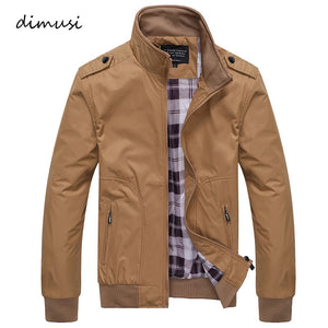 Solid Color Slim Fit Jacket