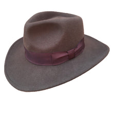 Brown Crushable Cowboy  Fedora Hat