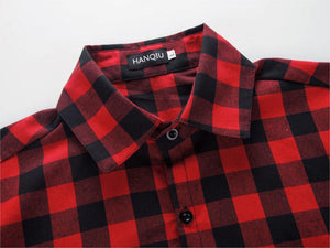 Plaid Short-sleeve Shirt