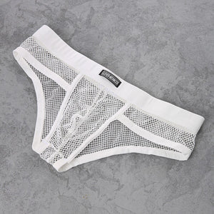 Low Rise Mesh See Through Boxer  Briefs