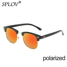 Semi Rimless Polarized Sunglasses