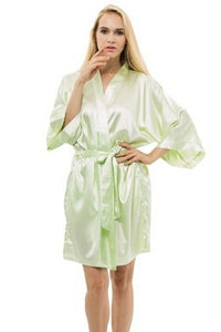 Satin Short Night Robe