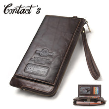 Genuine Leather Rfid Blocking Wallet