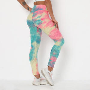 Colorful Camouflage Print Leggings